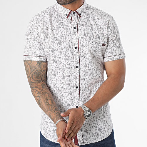 Chemise Manches Courtes Blanc