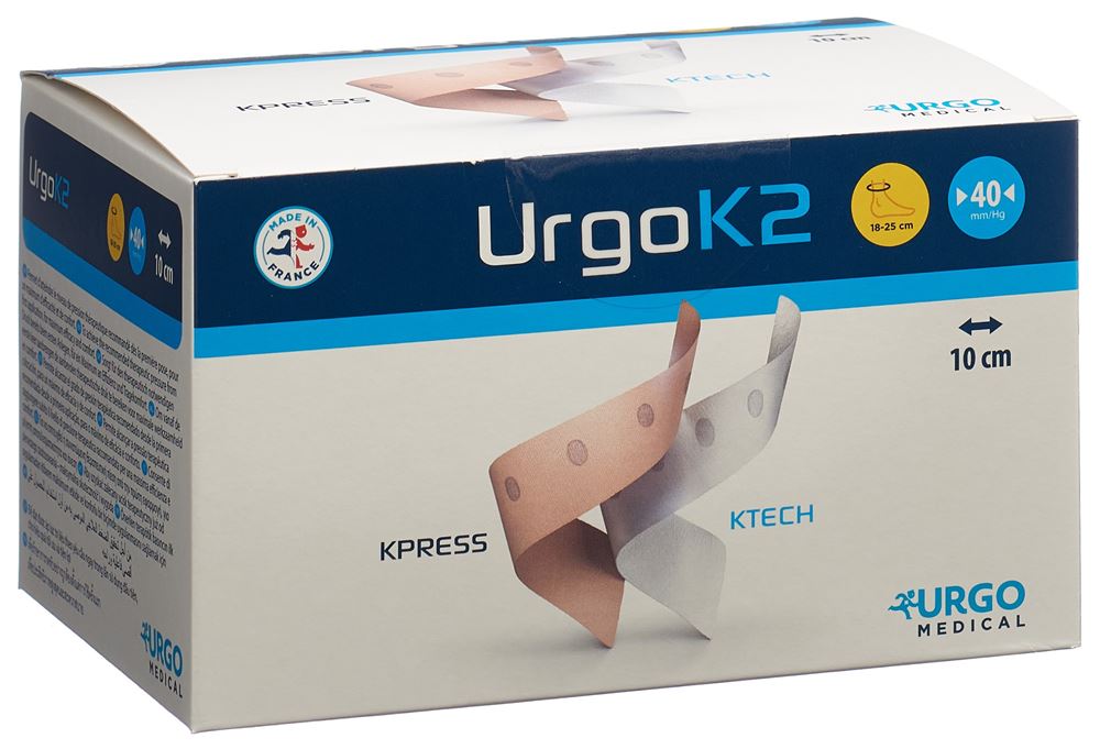 Urgo K2 2-Lagen Kompressionssystem 18-25cm/10cm 1 Stk