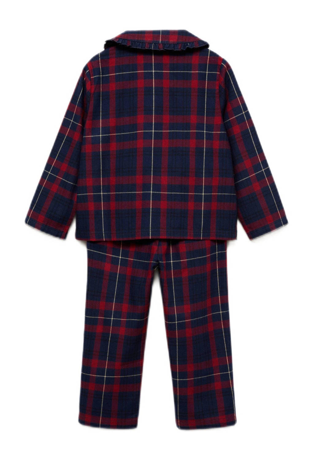 Mango Kids pyjama donkerrood