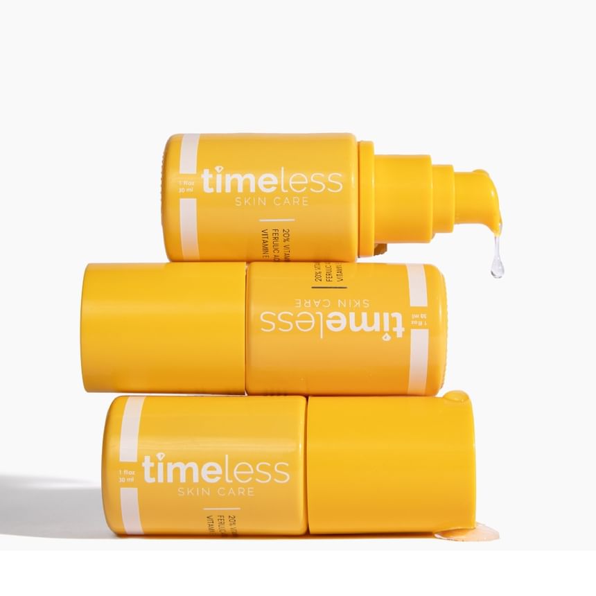 Tijdloze huidverzorging - 20% vitamine C + E ferulazuurserum