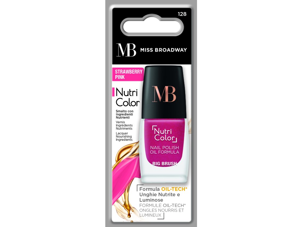 VERNIZ MB MILANO UNHAS STRAWBERRY PINK UN