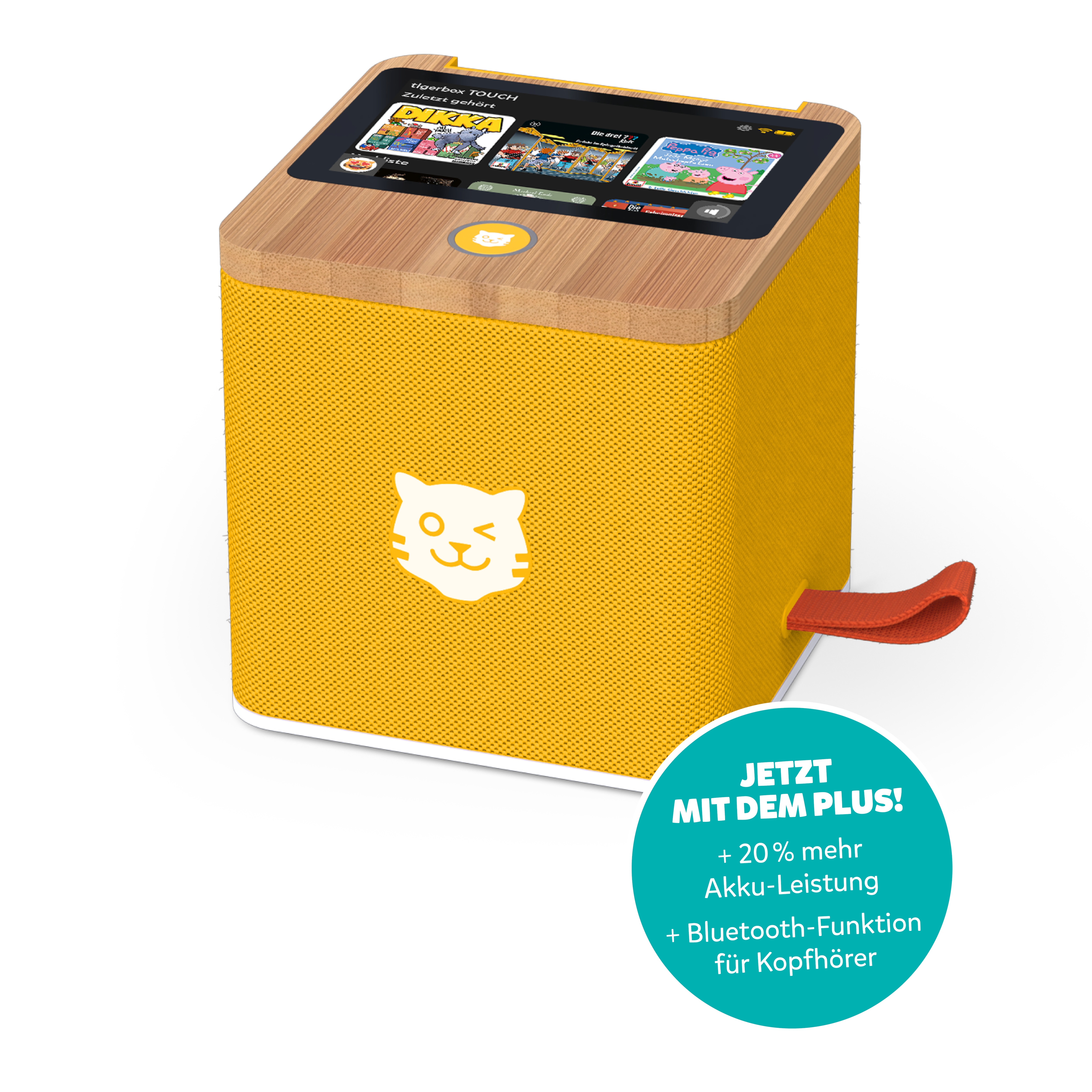 Tigerbox TOUCH PLUS - gelb (ltd.) (inkl. 3 Monate Gratis Ticket)