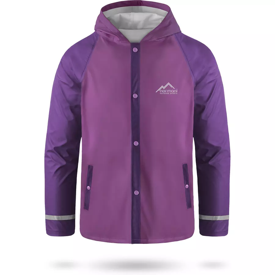 normani Kinder Regenjacke Teelin Violett