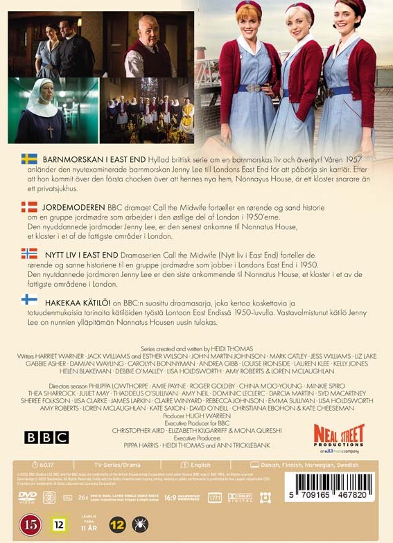 Call The Midwife - Collection - Sæson 1-8 - DVD