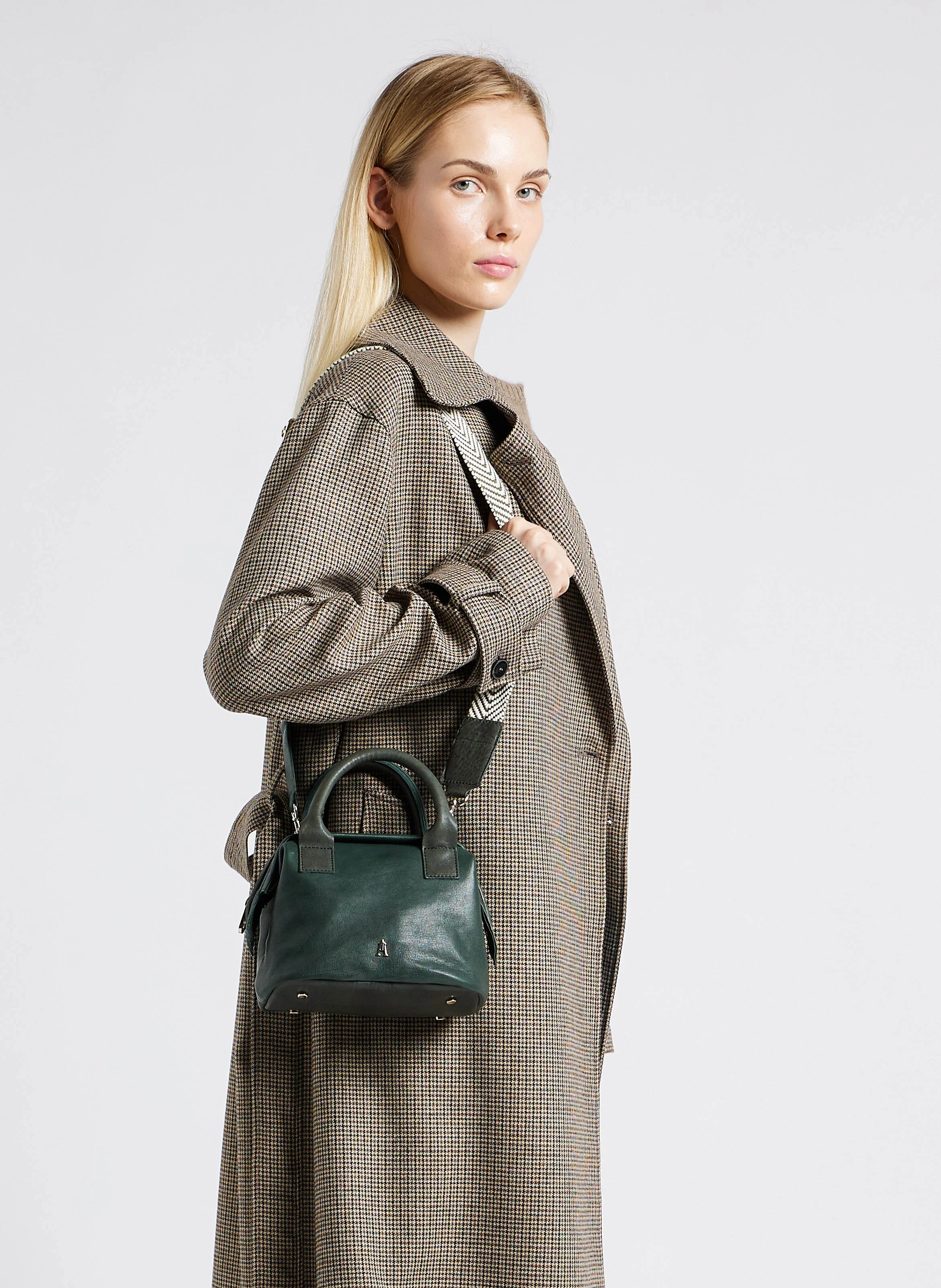 Docteur - Sac à main en cuir| Noir