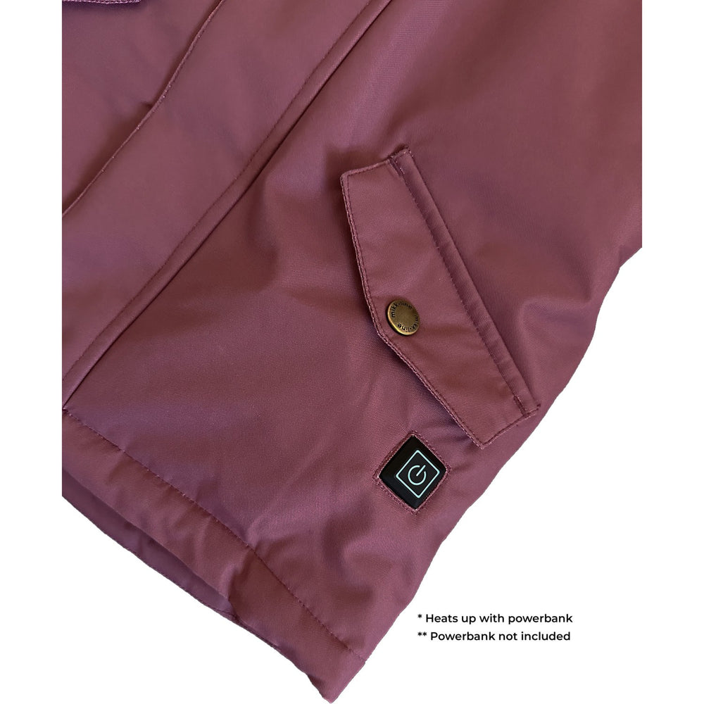 Køb Mikk-Line Rose Brown Heating Jakke
