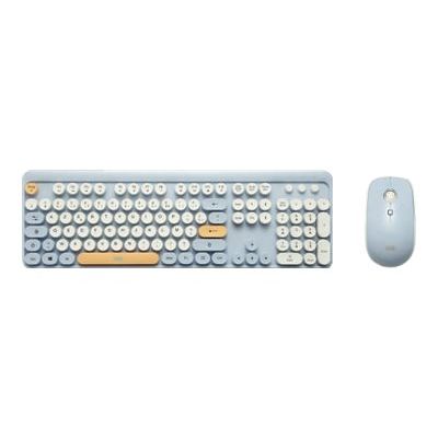 WE POP - Ensemble clavier et souris sans fil - bleu
