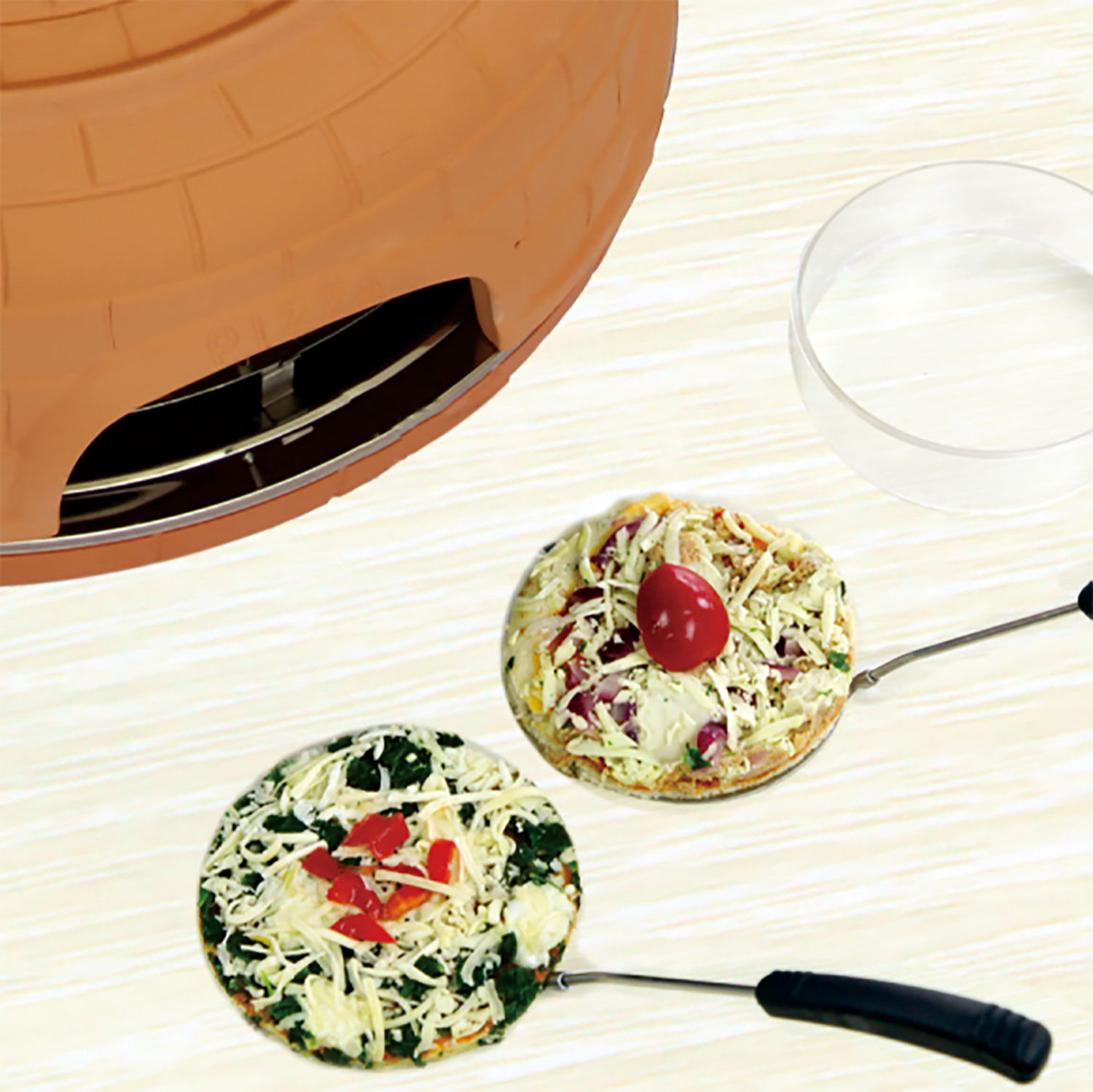Ohmex Pizzaofen für 6 Personen