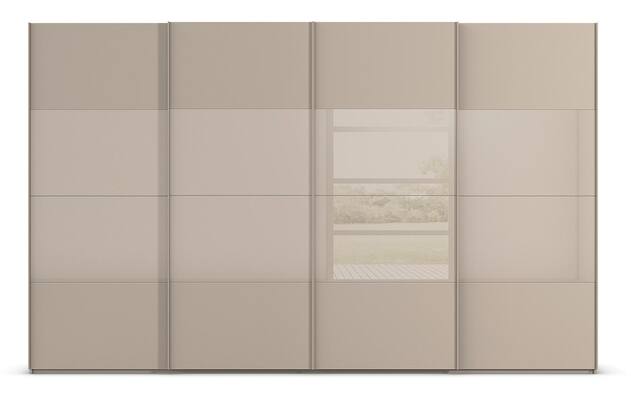 Kledingkast Finca Combi Glans-mat Glas