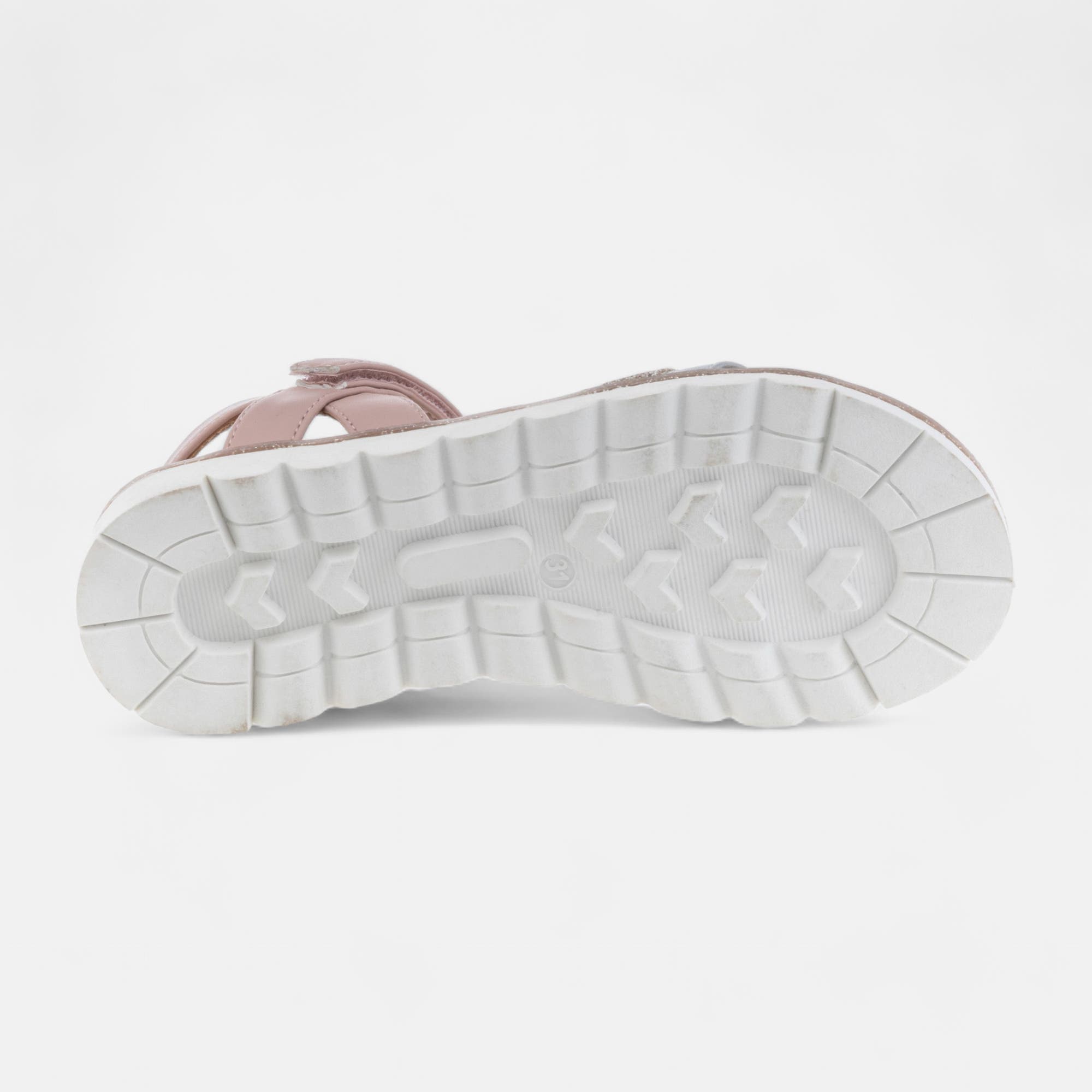 Nu-pieds Fille rose