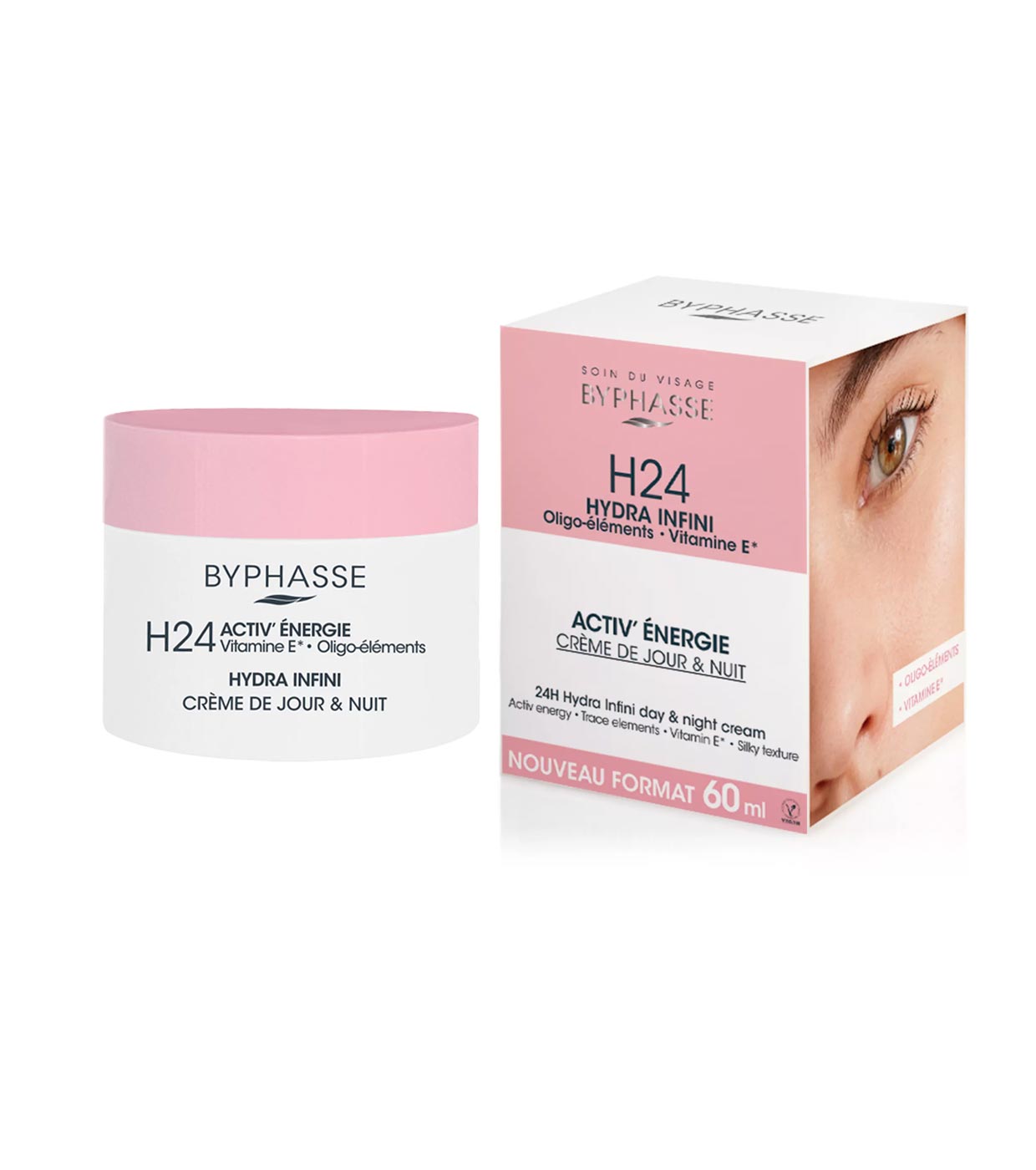 Byphasse - Creme de dia e noite Hydra Infinity 24h