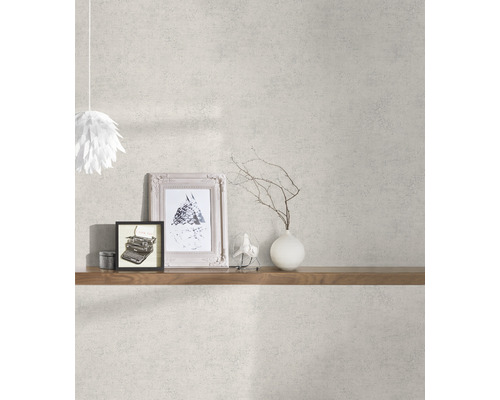 Vliesbehang 96079-6 Effen grijs