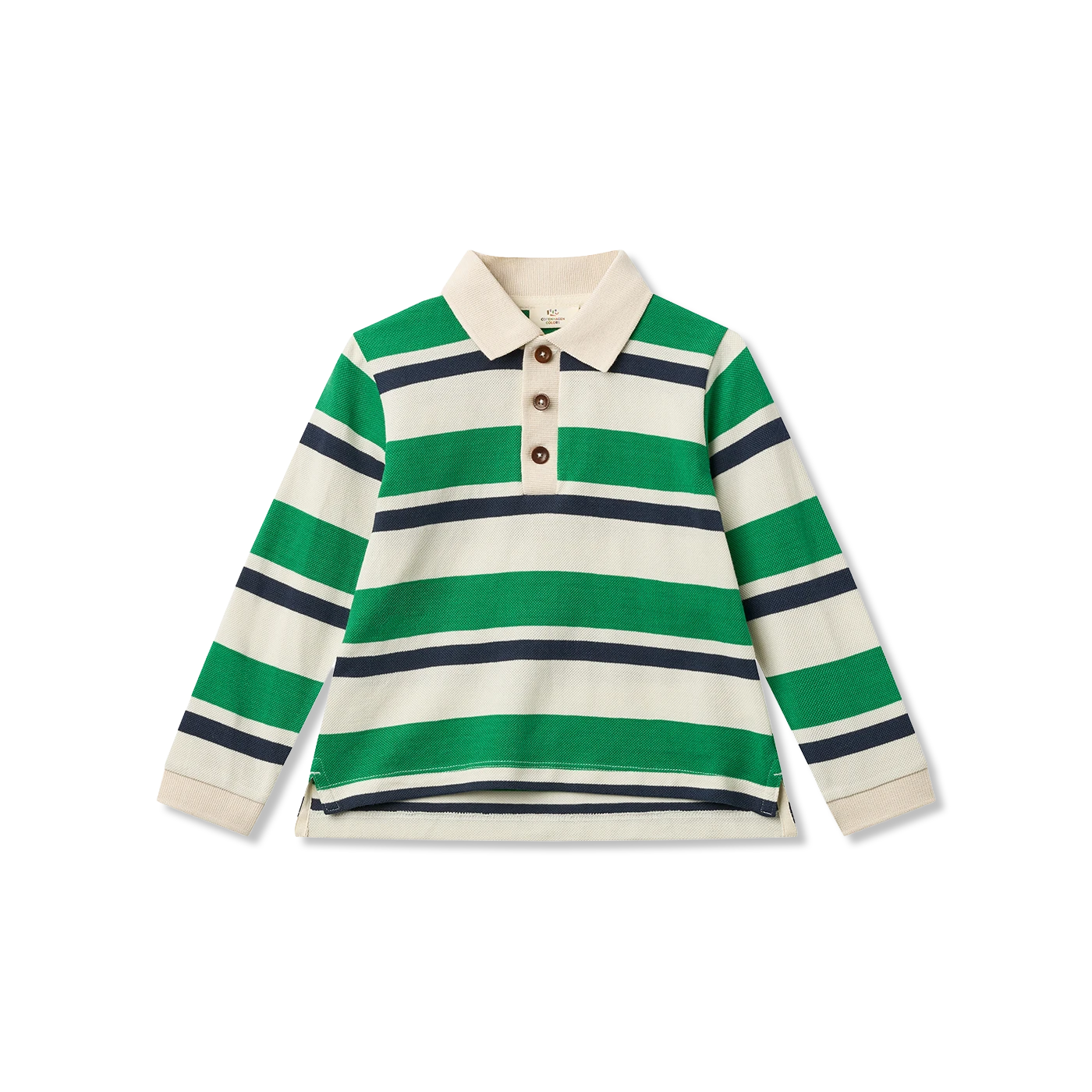 STRIPED POLO bluse