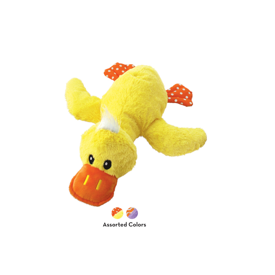 Pato de pelúcia Kong Comfort Junior para cães