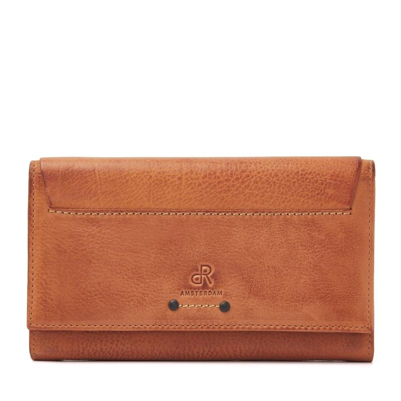 dR Amsterdam Tampa Damesportemonnee 93129 Camel