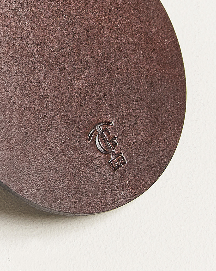 Tärnsjö Garveri Leather Coaster Set 006 Dark Brown