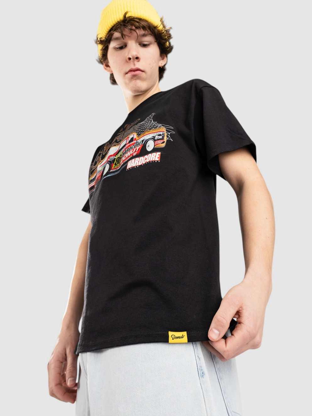 Donut X Hardcore T-Shirt black