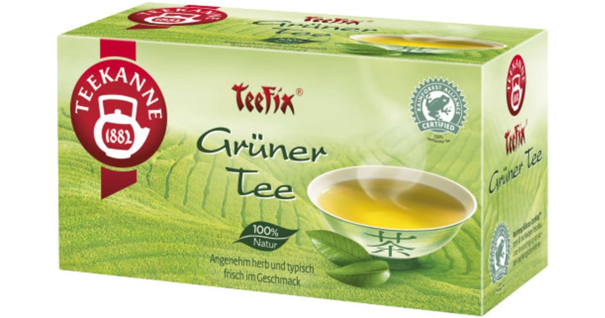 TEEKANNE Teefix Grüner Tee