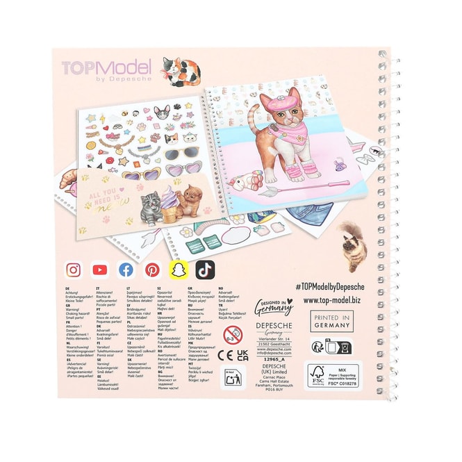 TOPModel - KITTY and DOGGY - Dress me up