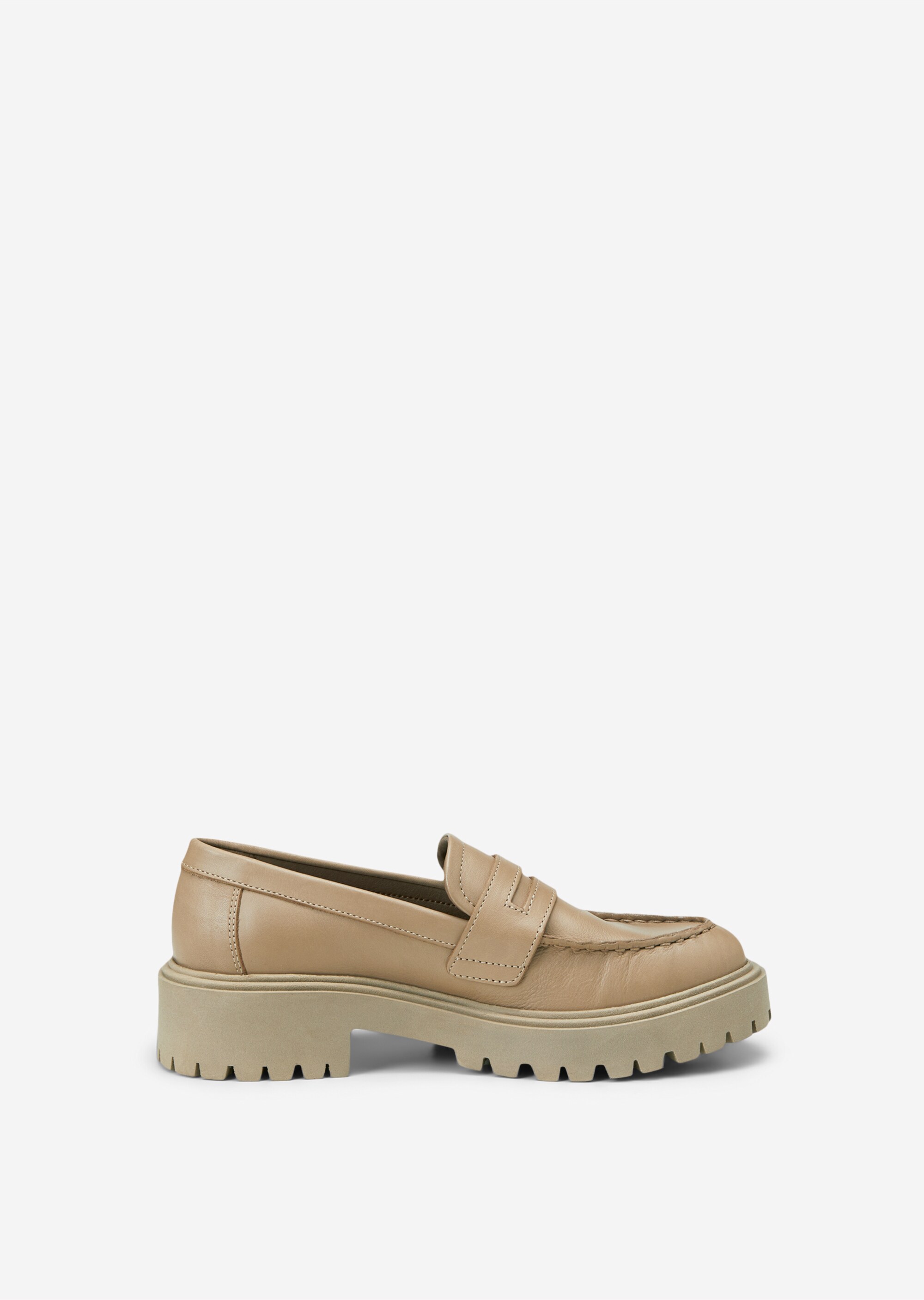 Penny-Loafer aus edlem Rindleder
