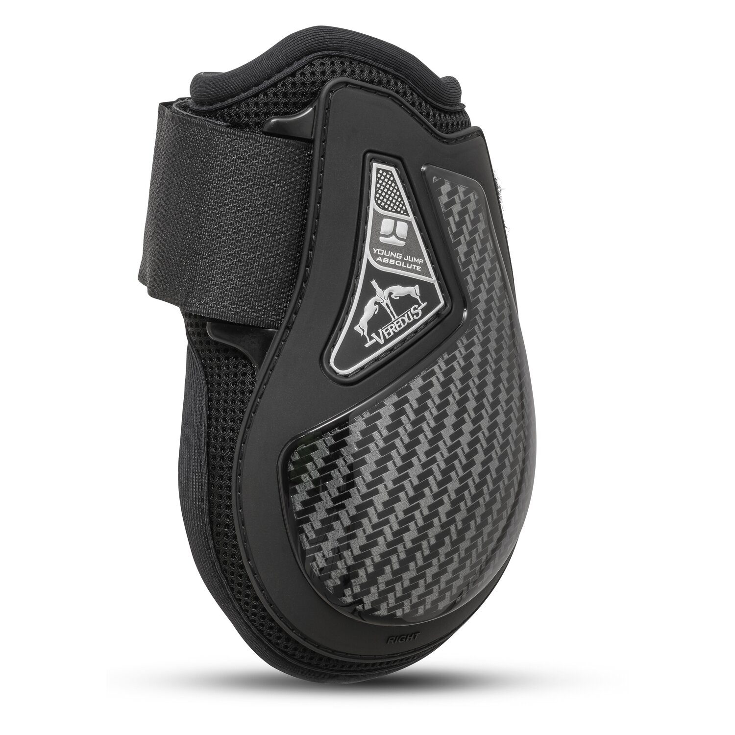VEREDUS Streichkappen Young Jump Absolute, für die Hinterbeine  - black