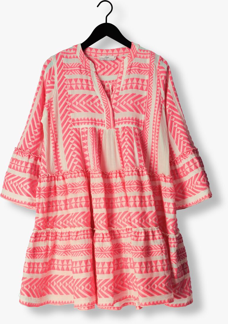 DEVOTION gebroken wit devotion mini jurk ella