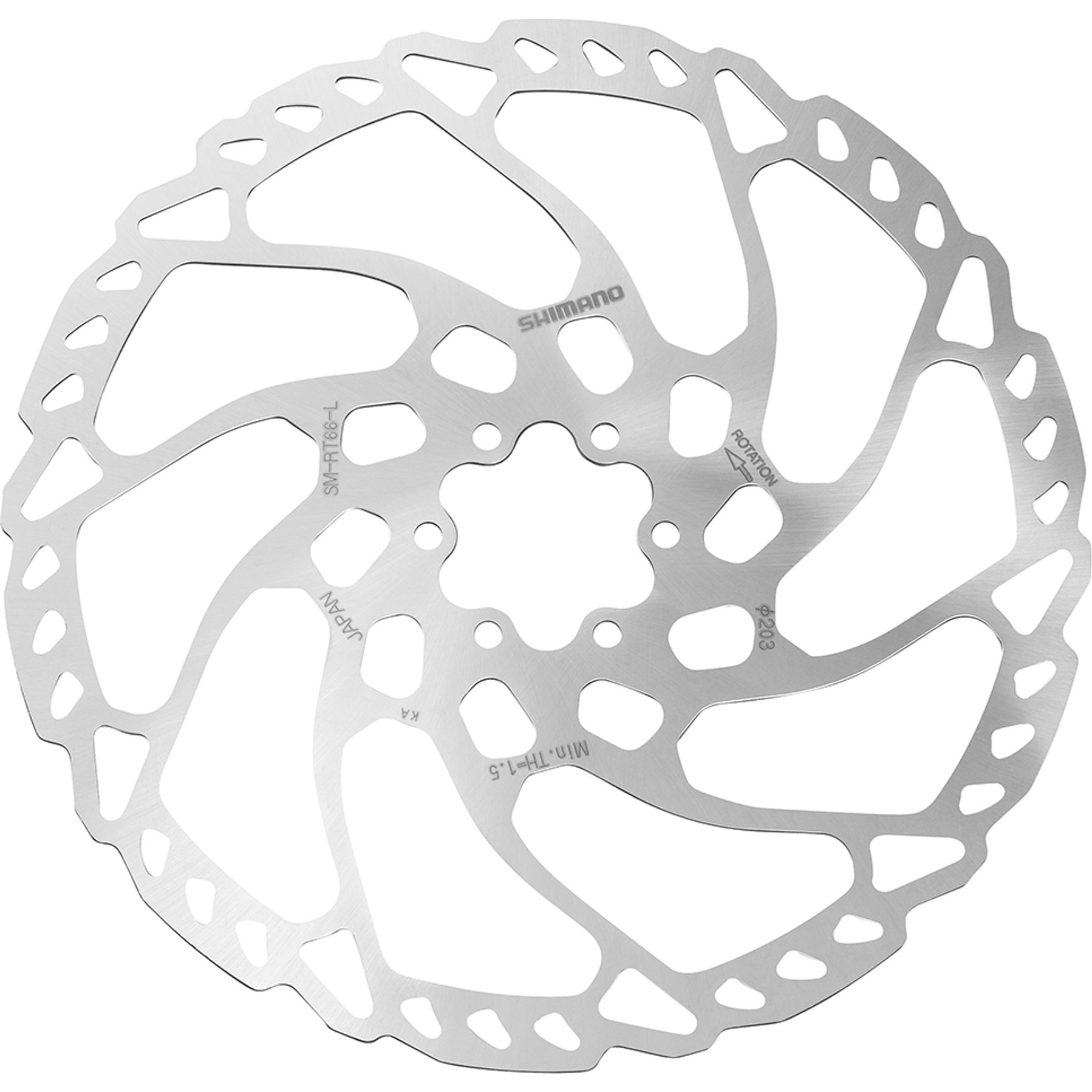 Shimano SLX SM-RT66 Remschijf 6-Gaats