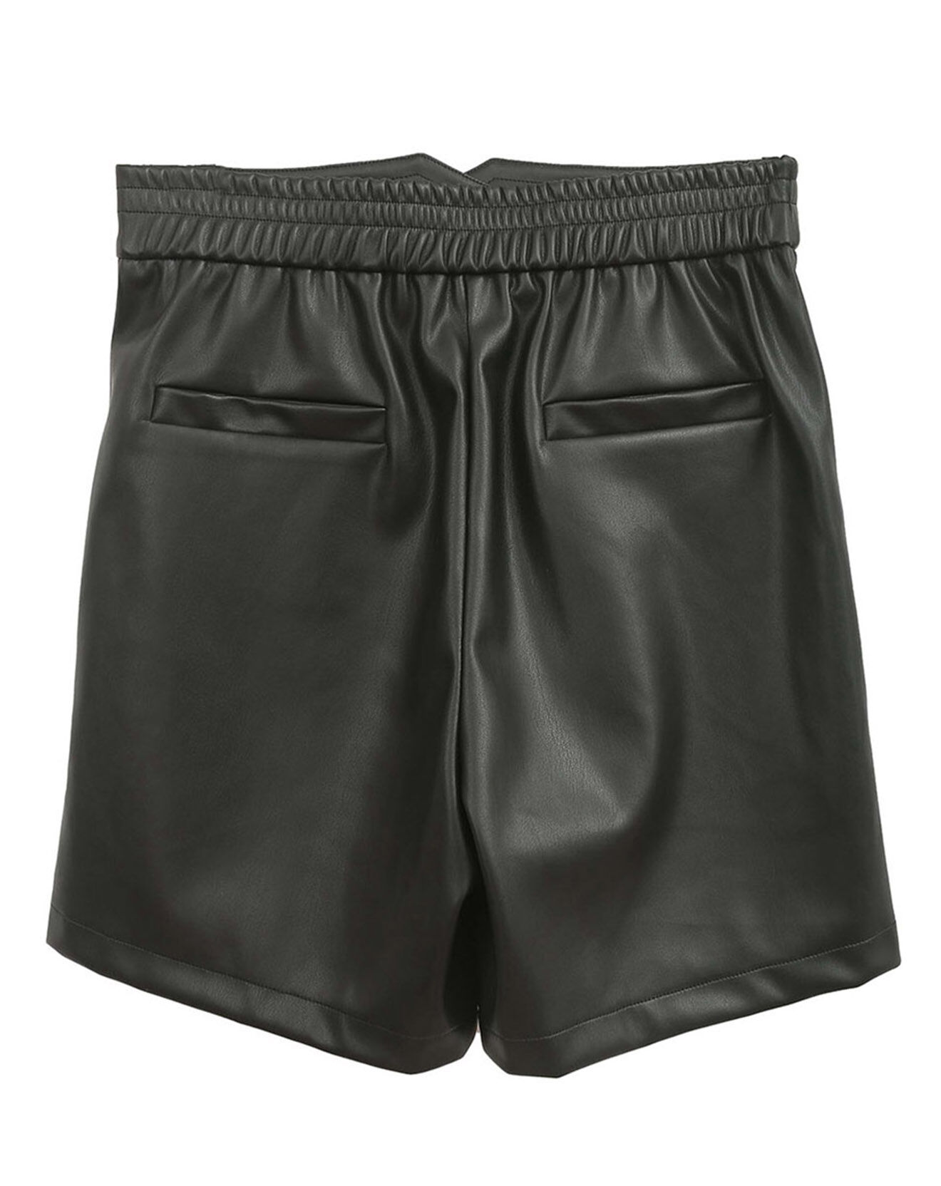 See u Soon Short en simili Lise noir