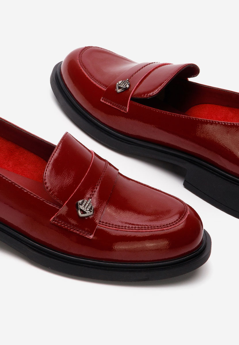 Loafers femme bordeaux Grapila