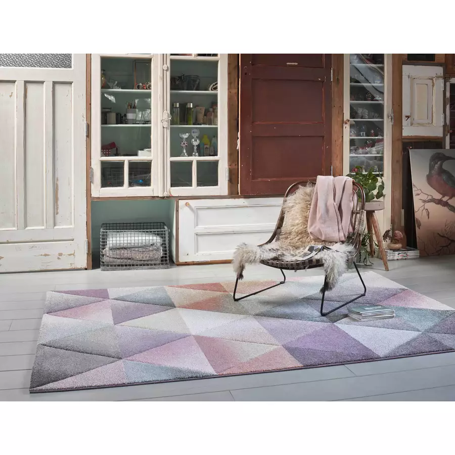 Wecon home Kurzflorteppich LIGHTHOUSE rosa