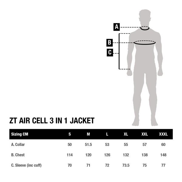 Veste 3 en 1 Nash ZT Air Cell