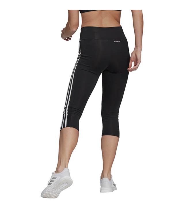 adidas Women Designed To Move High-Rise 3-Stripes 3/4 Sportlegging