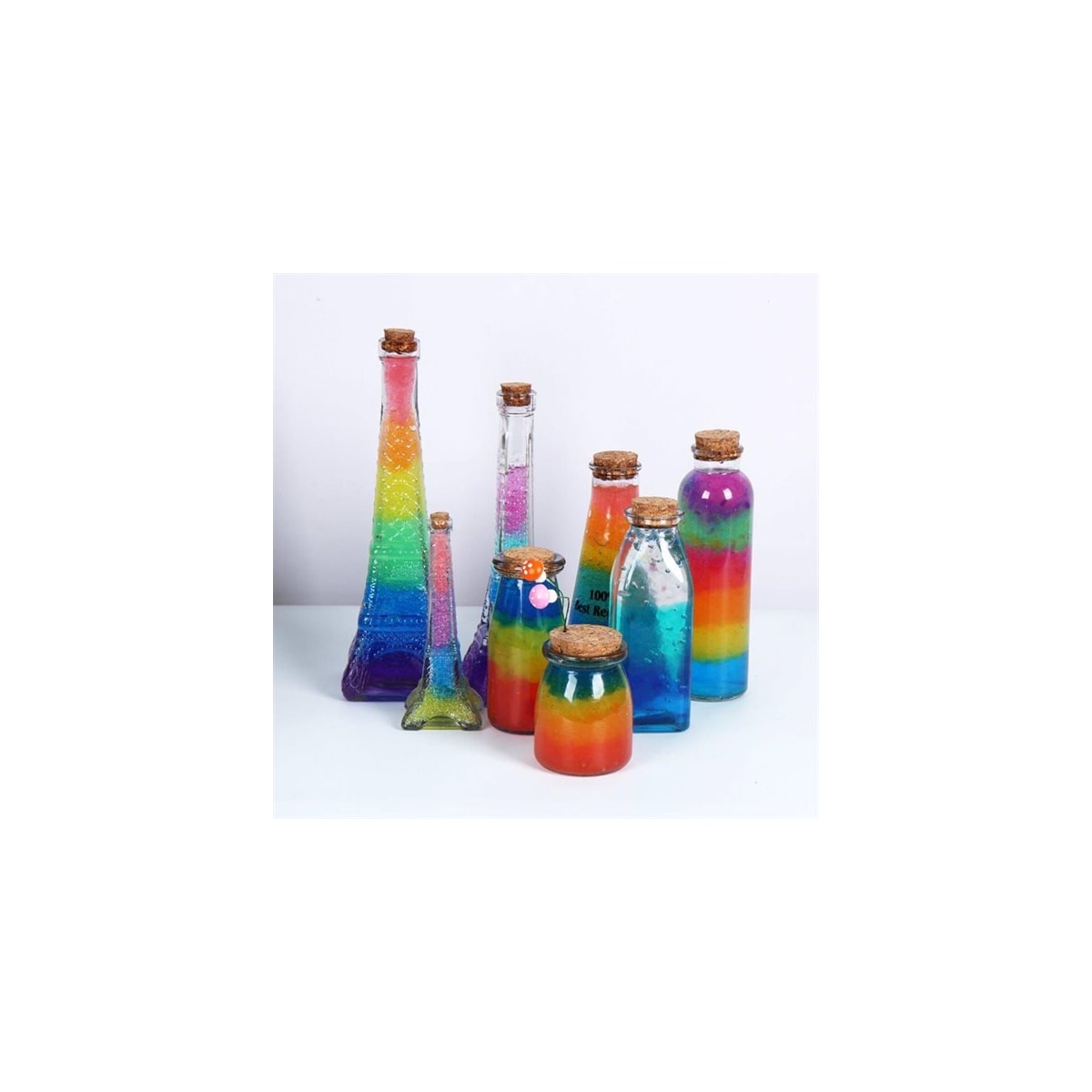 Vannperler 600-Pack - Ufargede