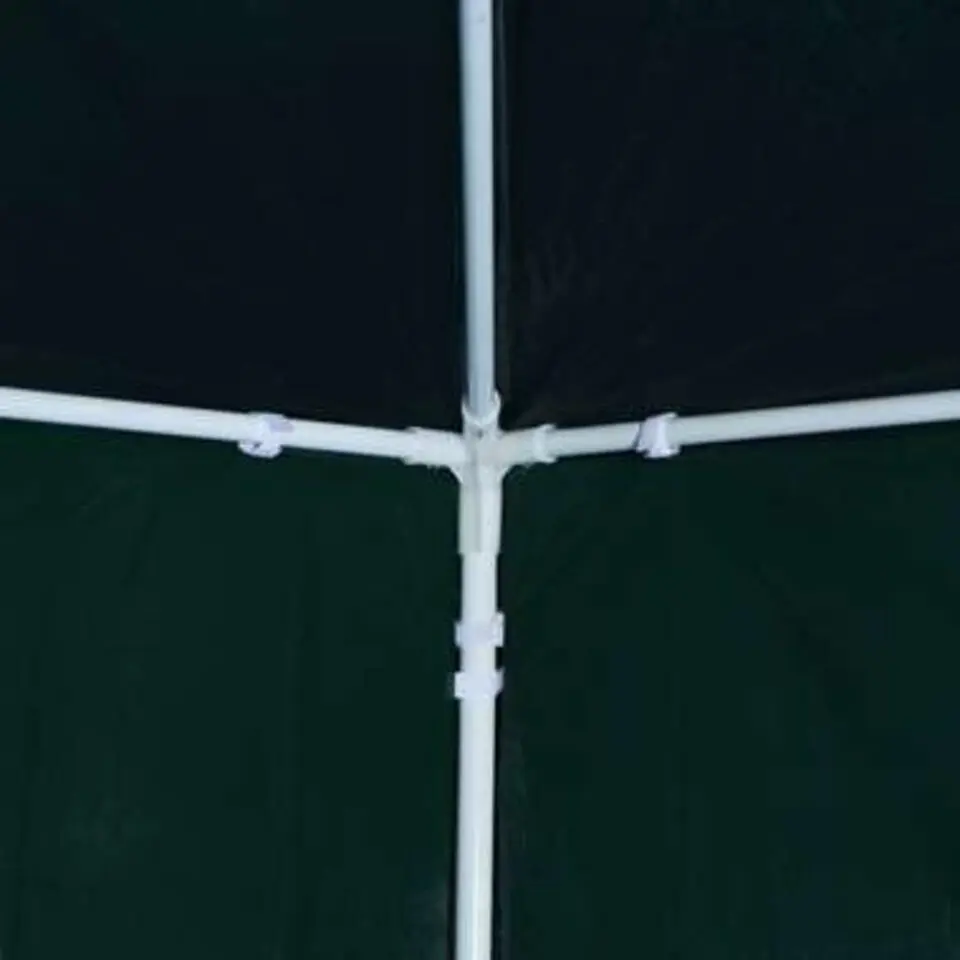 vidaXL - Partytent - Groen - Polyetheen