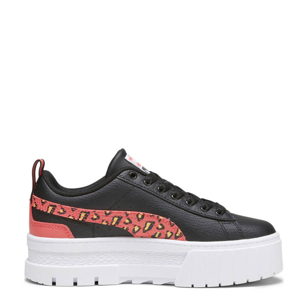 Puma Wildsneakers zwart/roze
