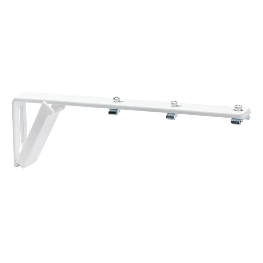 VINKEL KIRSCH TIL FLEXI-SKINNE 20CM HVIT