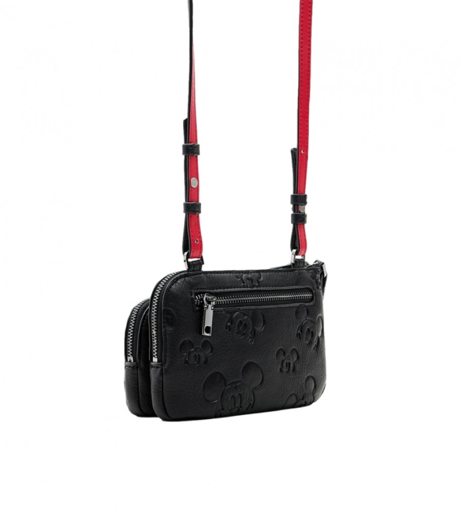 Desigual Carteira All Mickey Linda Preta