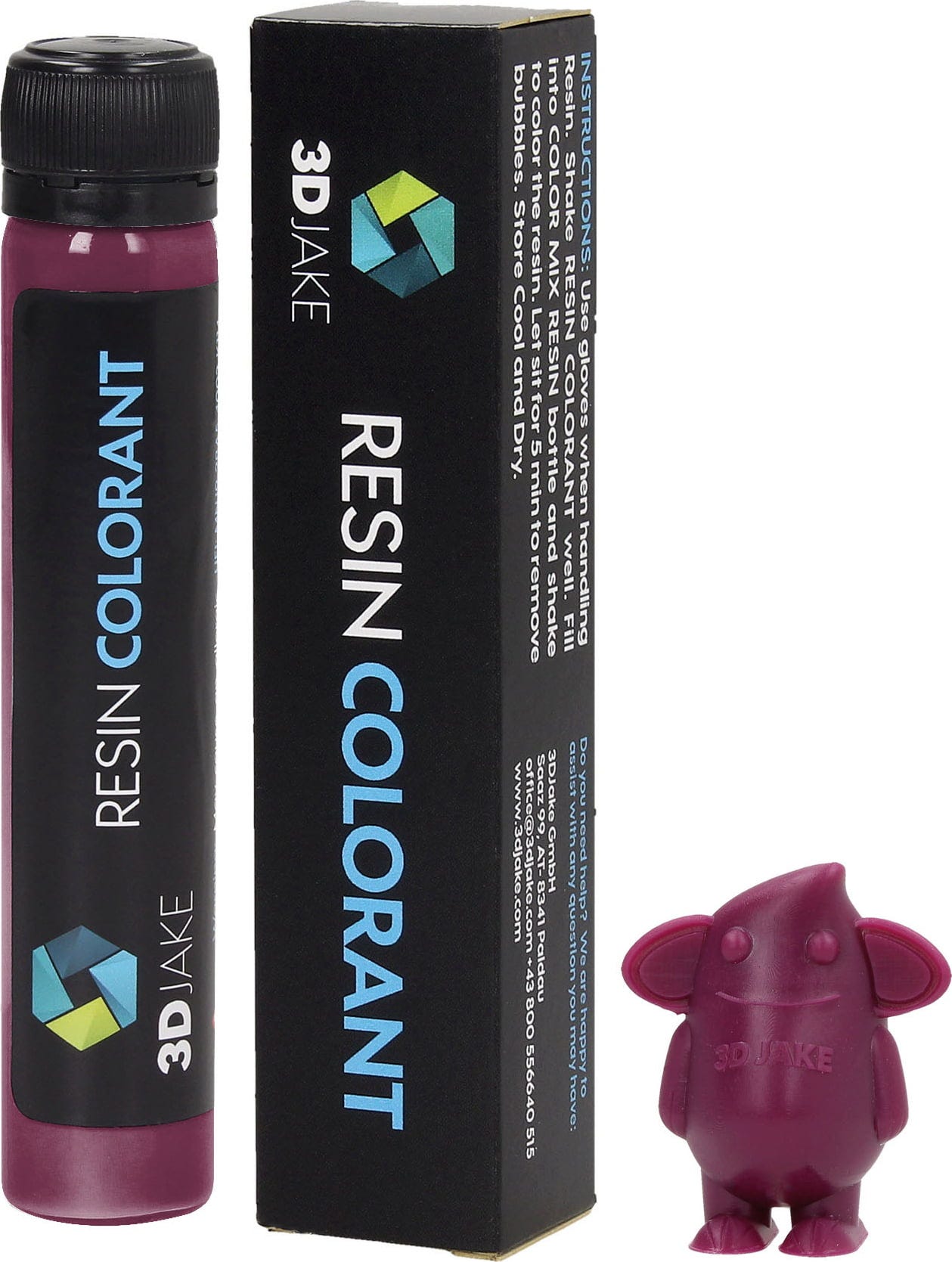 3DJAKE  Resin Colorant Verkehrspurpur, 25 g    Resin Farbstoff in Verkehrspurpur