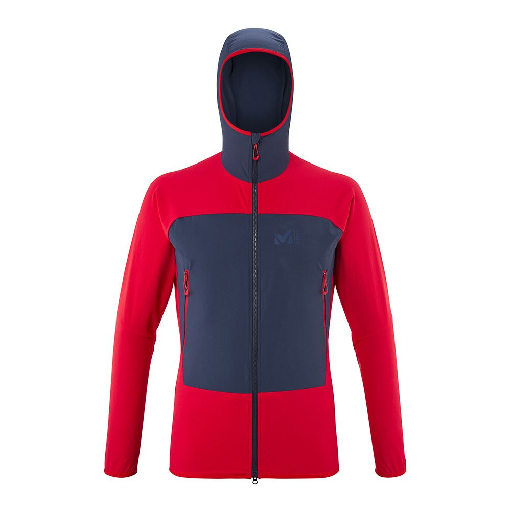 Millet FUSION XCS - Veste Homme rouge/saphir