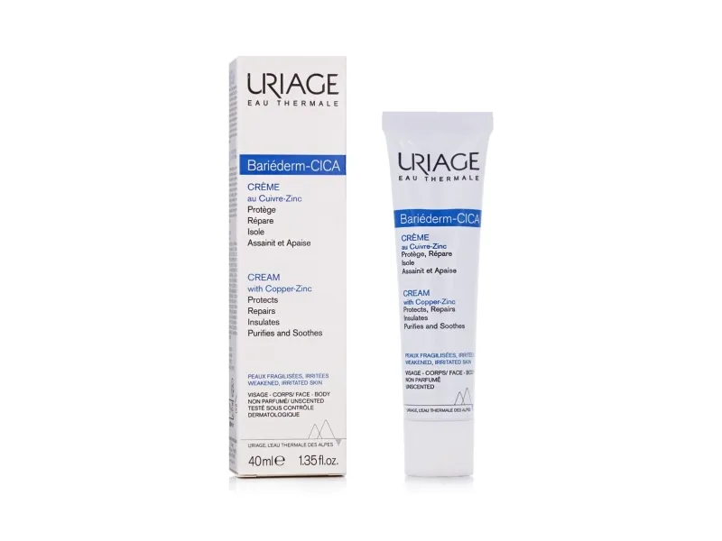 Uriage Bariéderm CICA-CREAM with Copper-Zinc 40 ml