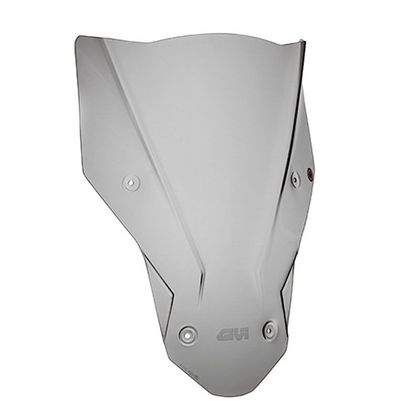 Bulle Givi Haute protection incolore - Gris