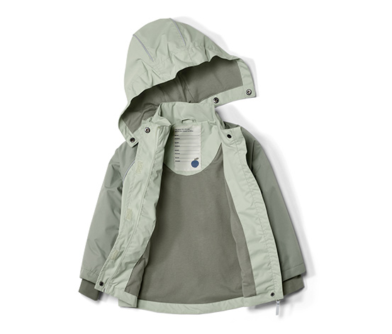 Kleinkind-Regenjacke, Colorblock