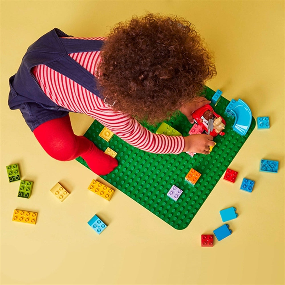 DUPLO® Grøn Byggeplade - LEGO® → Luksusbaby.dk