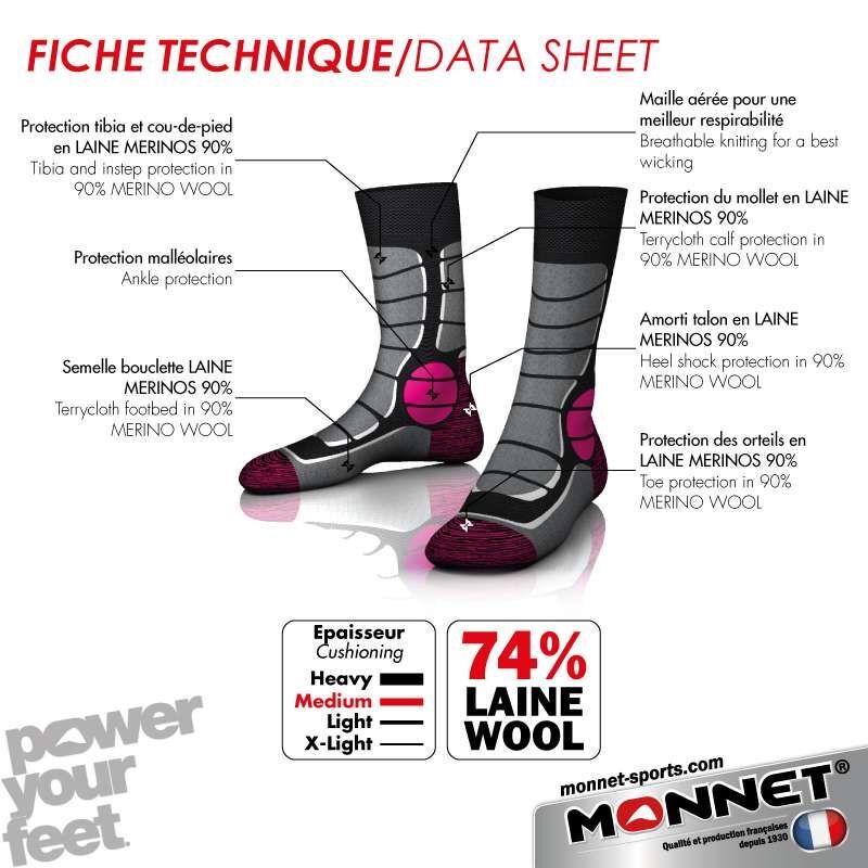 Trek Medium - Chaussettes randonnée