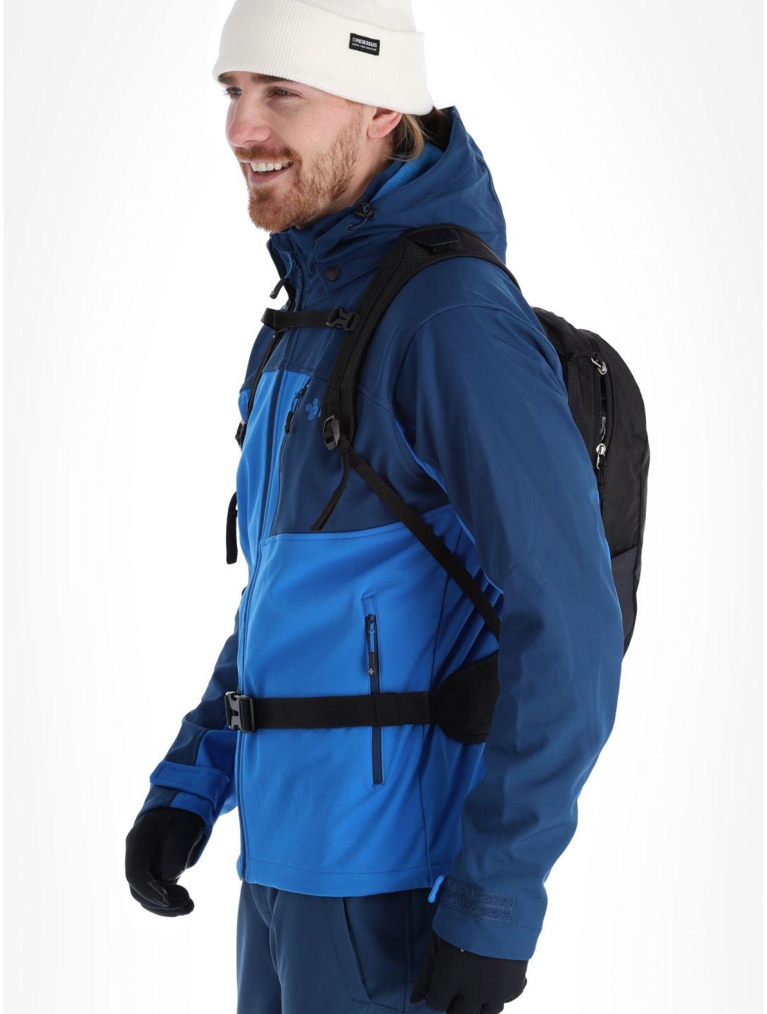 Ravio-m softshell ski-jas heren  grote maten