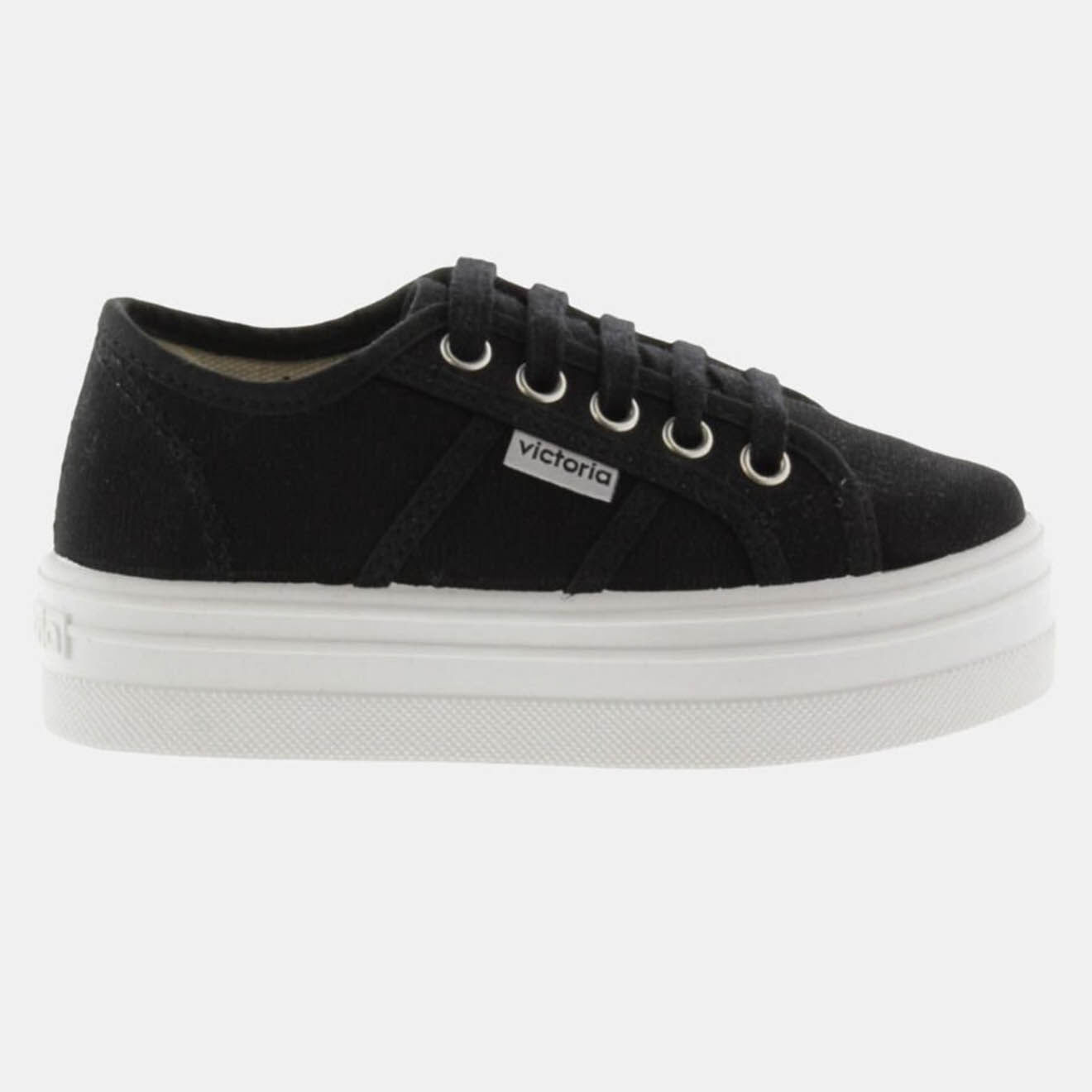 Victoria Sneakers en Toile WW noires