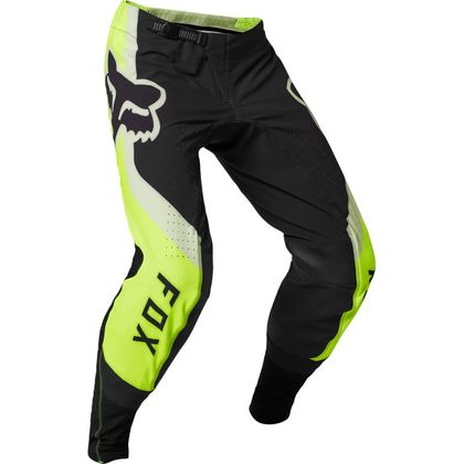 Pantalon cross Fox FLEXAIR EFEKT 2024 - Jaune / Noir