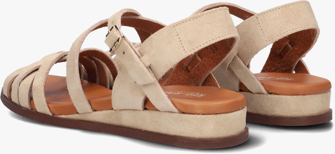 RED-RAG beige red-rag sandalen 79542 tiny wedge