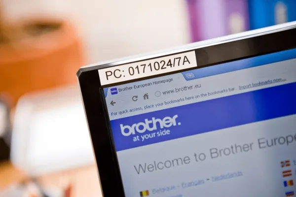 Brother TZe-231S2 labeltape - sort på hvid 12mm x 4m