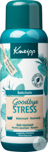Kneipp Goodbye Stress Bain Moussant Menthe Aquatique Et Romarin Flacon 400ml